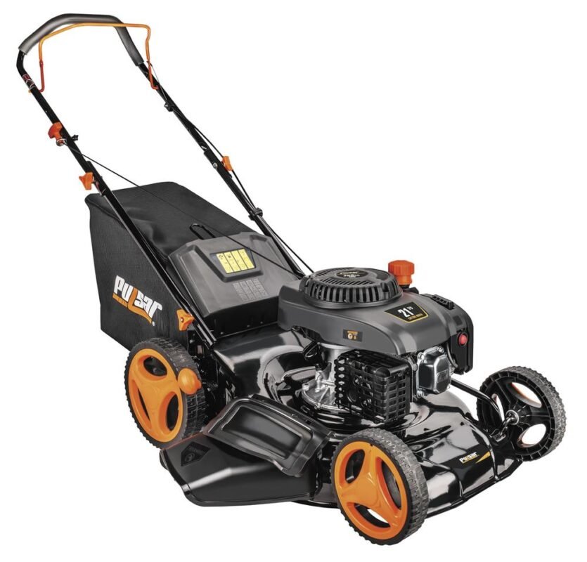Pulsar 21 inch gas push lawn mower