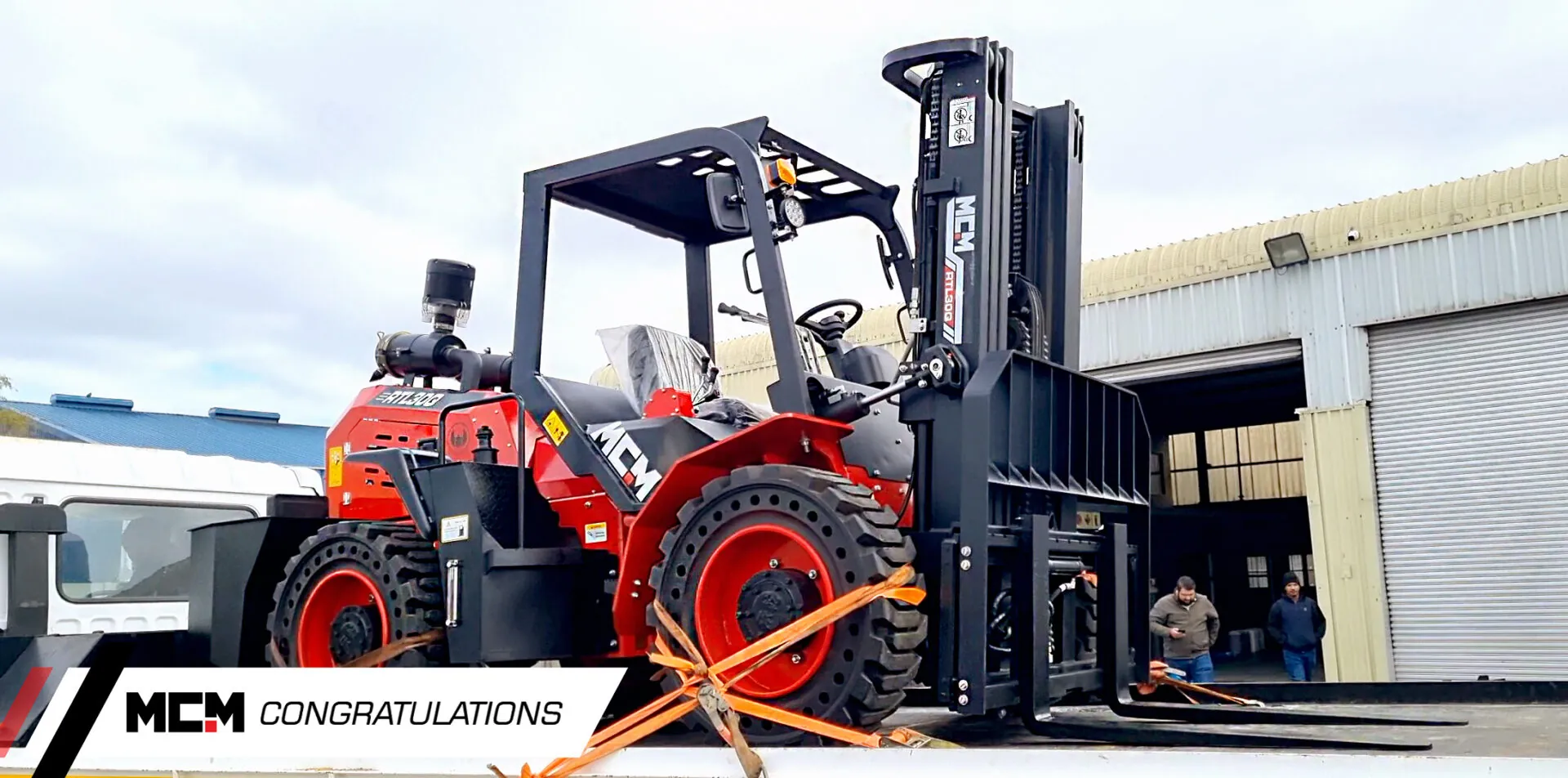 MCM RTL30Q Rough Terrain Forklift MCM RTL30Q Rough Terrain Forklift